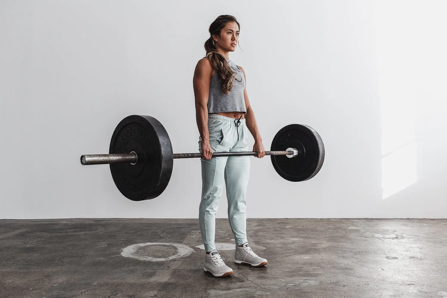 DUST SUEDE MID TRAINER (WOMEN'S)