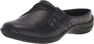 Easy Street Women's Flats, Navy, 6.5 X-Wide