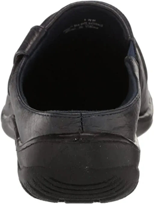 Easy Street Women's Flats, Navy, 6.5 X-Wide