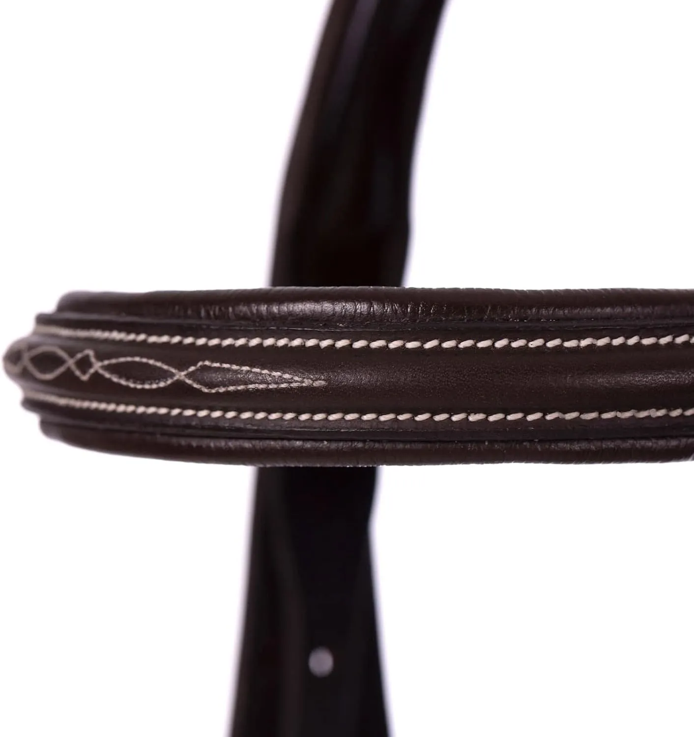 Equinavia Saga Adjustable Padded Fancy Stitched Figure 8 Bridle with Reins