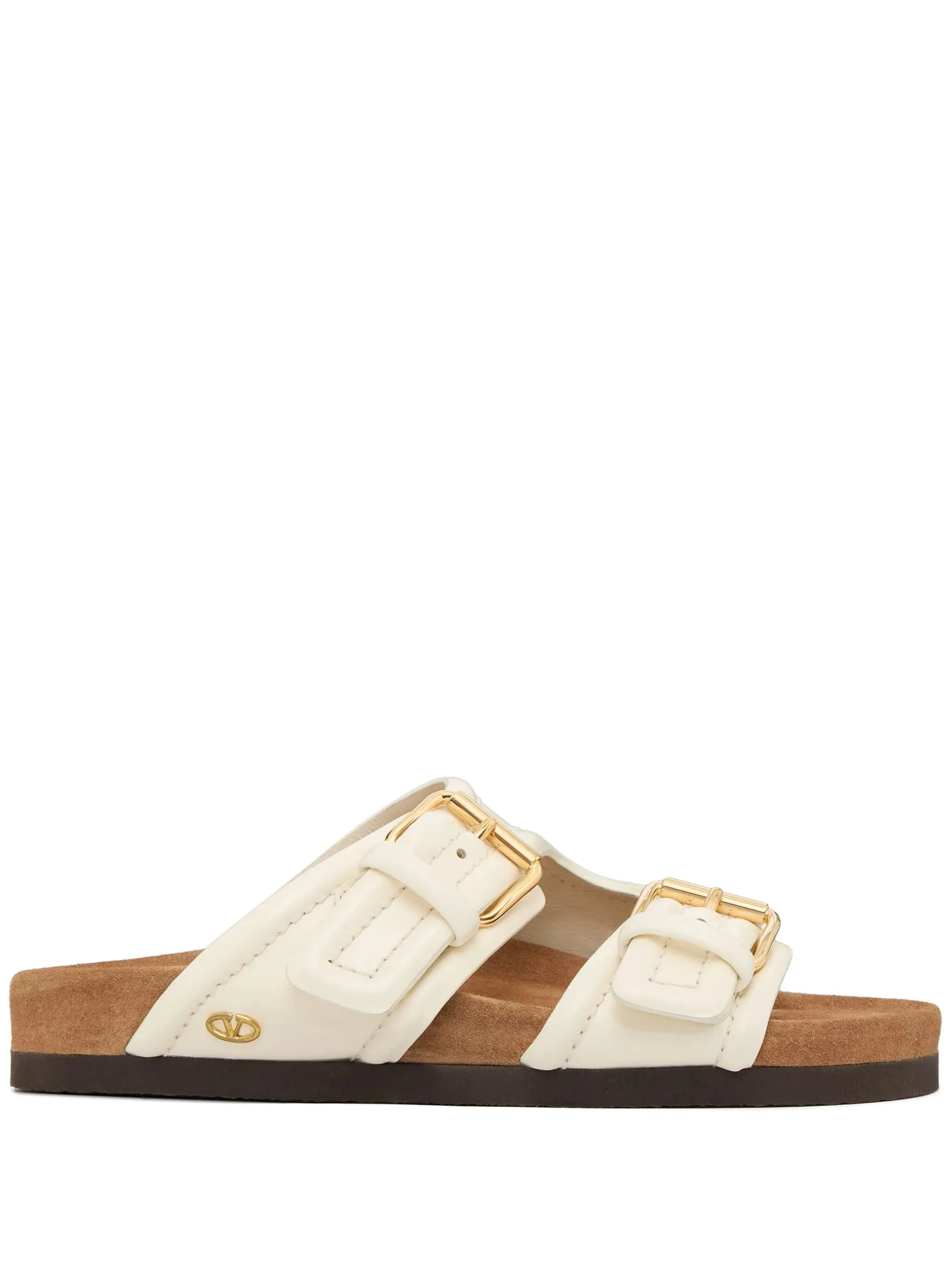 Ergonomic leather sandals Exclusive selection double-strap