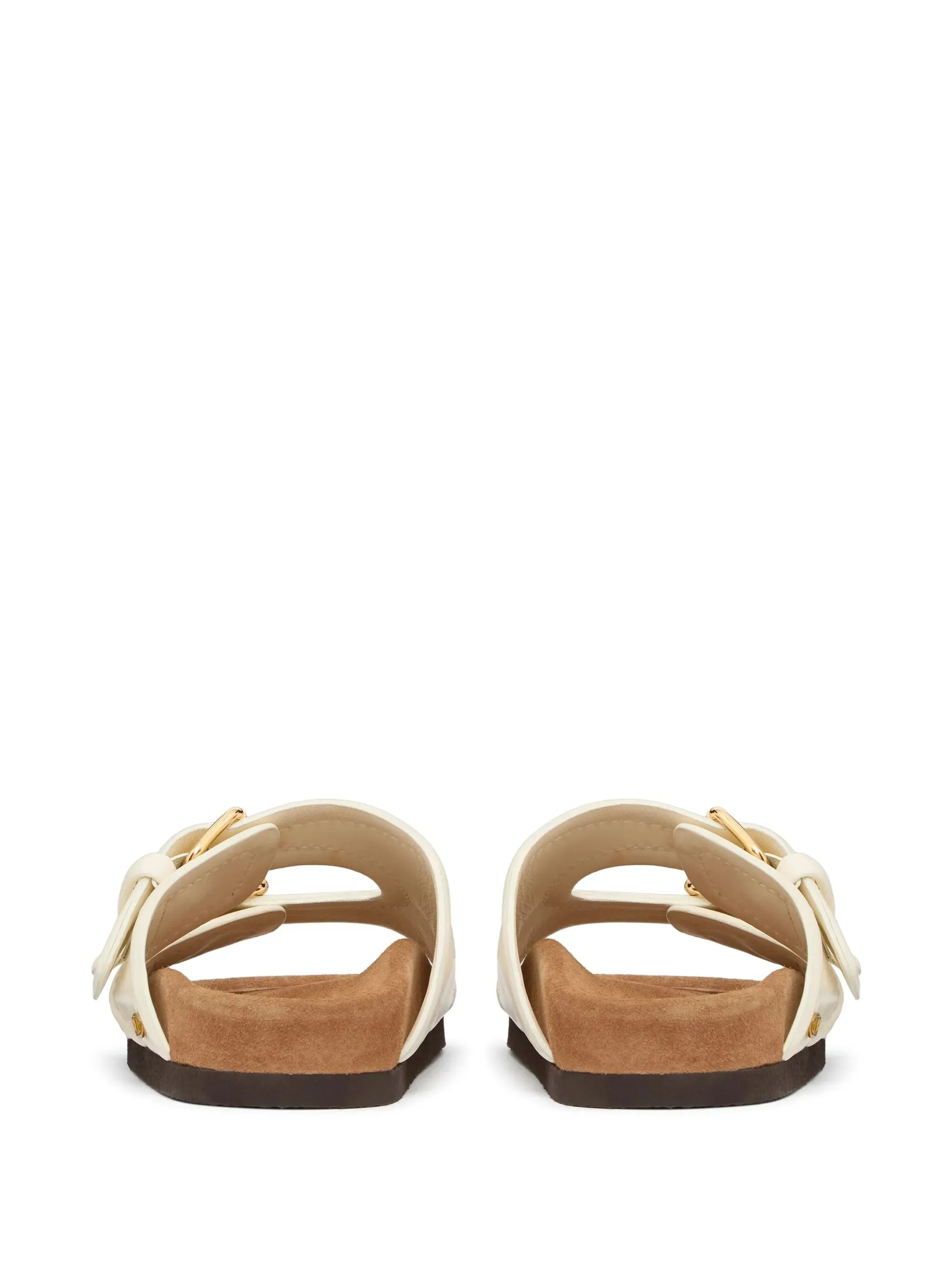 Ergonomic leather sandals Exclusive selection double-strap