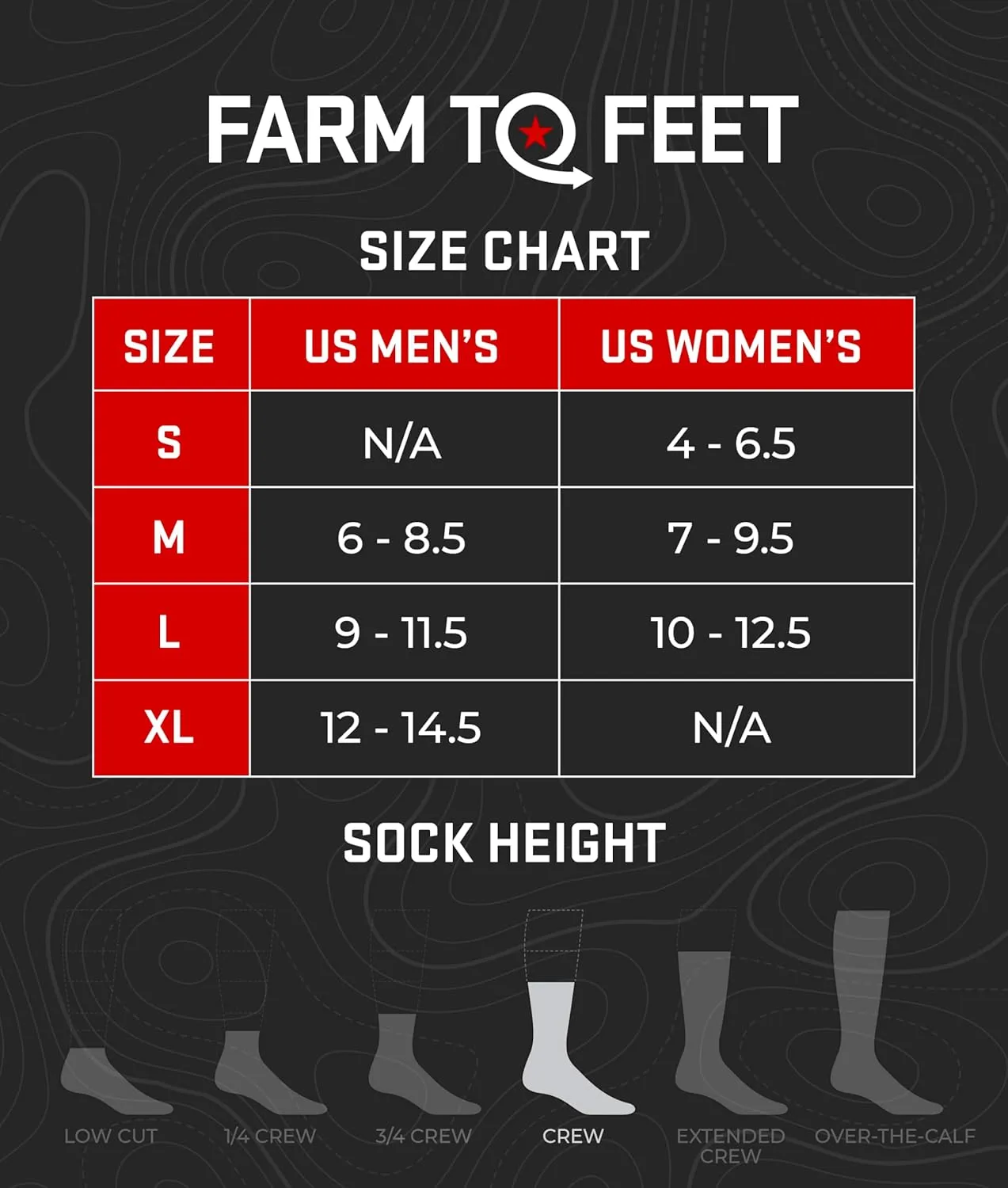 Farm to Feet Luray No Cushion Crew Merino Wool Socks