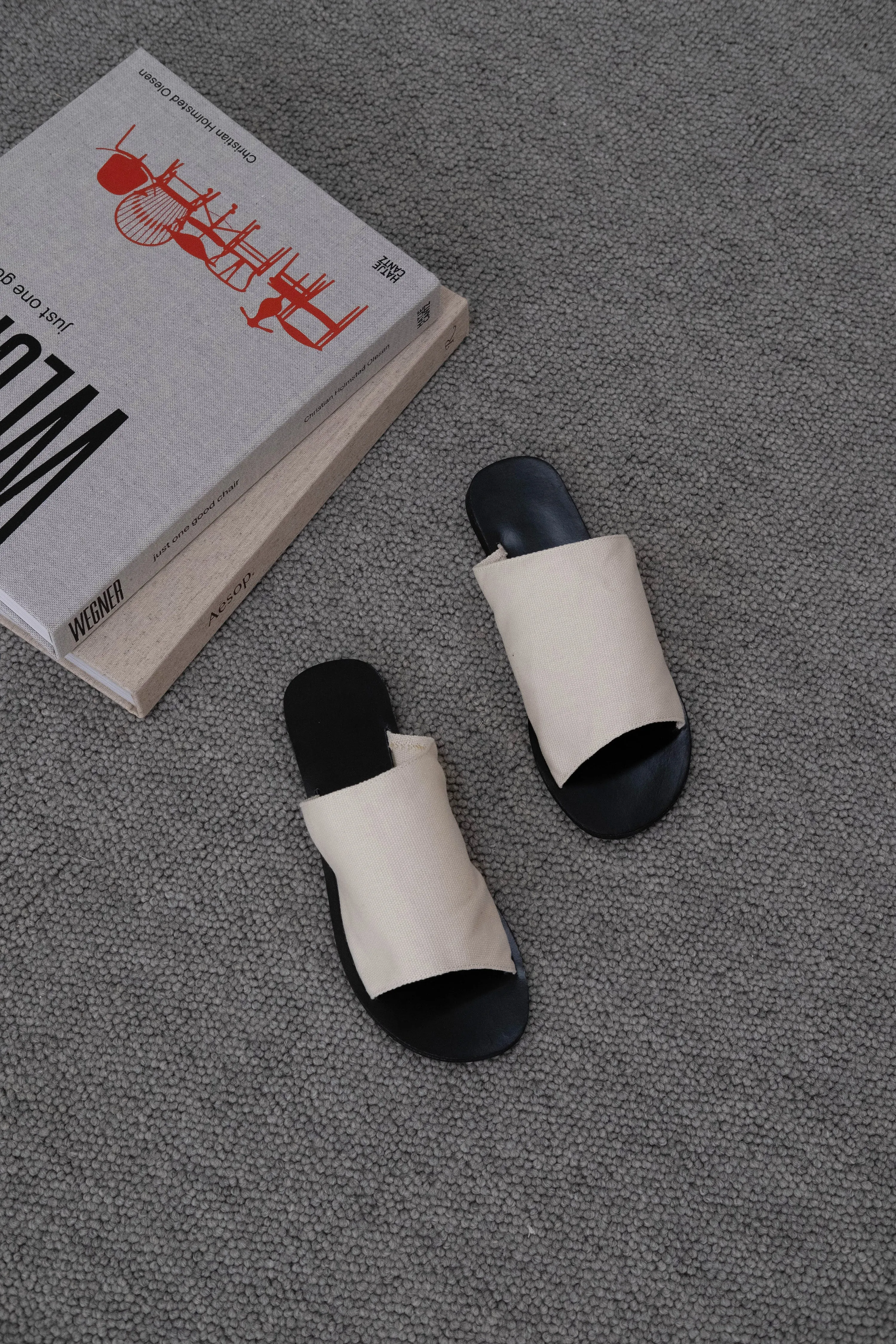 Flat Slippers Round Toe Casual Sandals