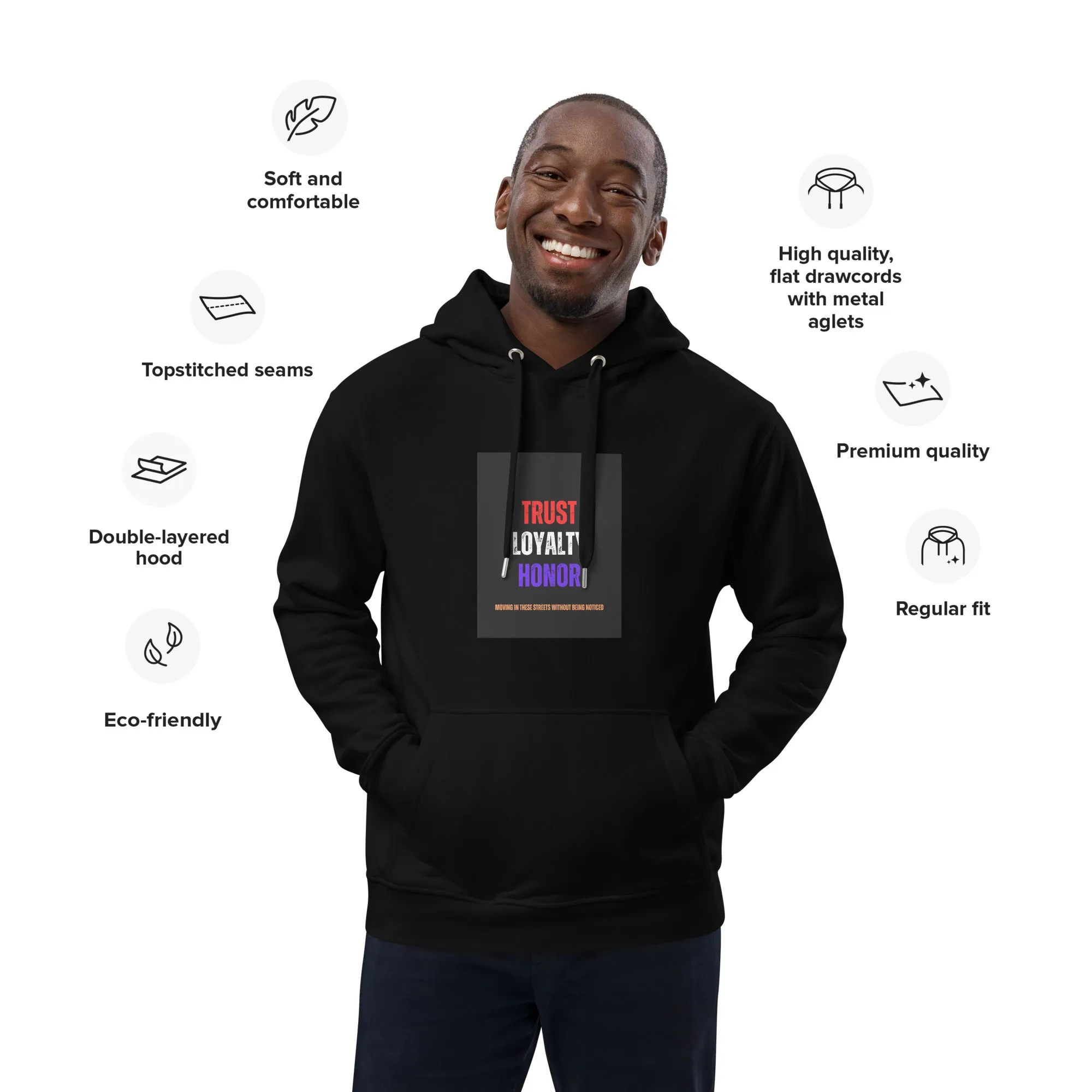 Flexible Premium Digital eco hoodie