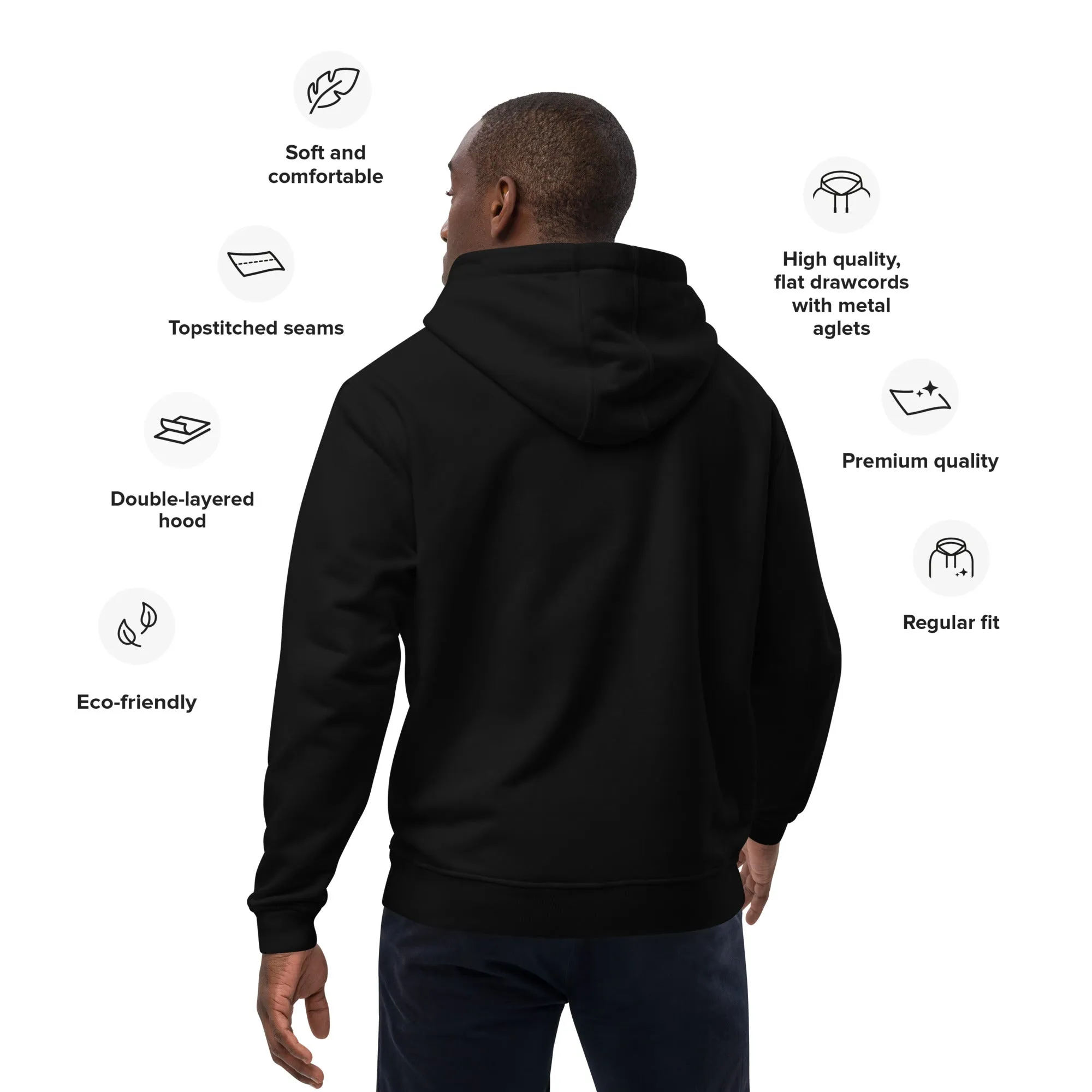 Flexible Premium Digital eco hoodie