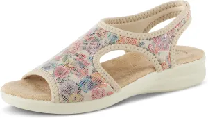 Flexus Women's Nyaman-Floral Slingback Sandal