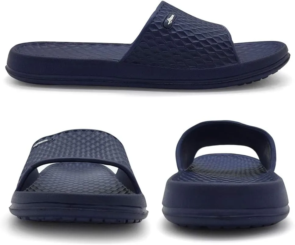 FUNKYMONKEY Mens Bathroom Shower Slippers Indoor Home Beach Non Slip Sandal