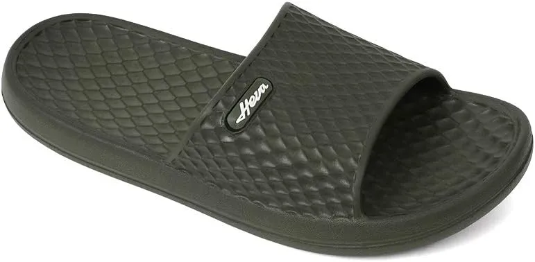 FUNKYMONKEY Mens Bathroom Shower Slippers Indoor Home Beach Non Slip Sandal