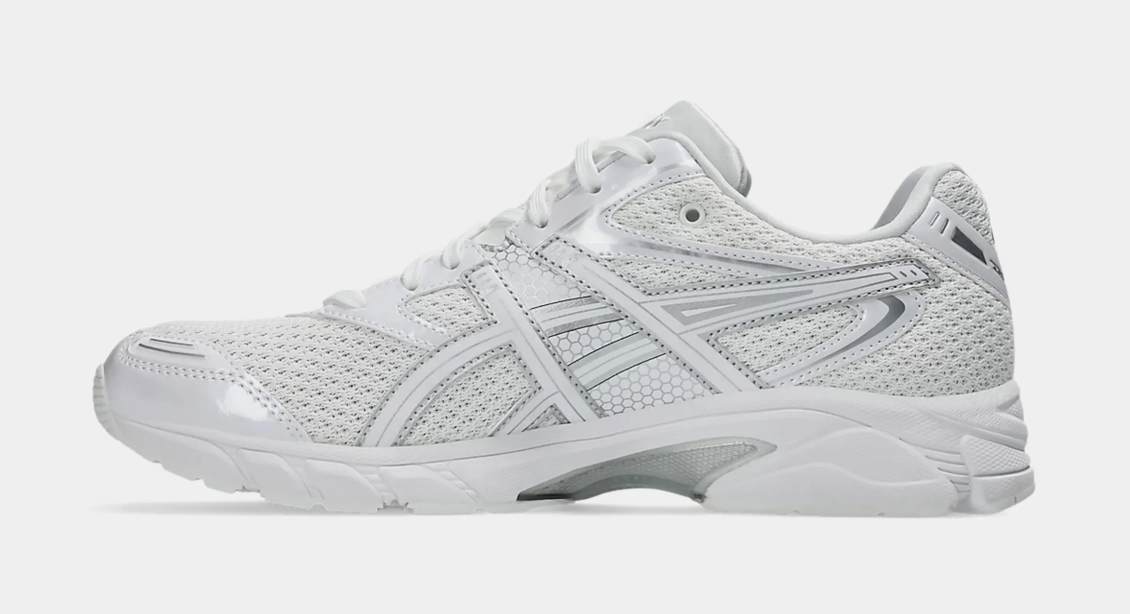 Gel DS Trainer 14 Mens Running Shoes (White/Pure Silver)