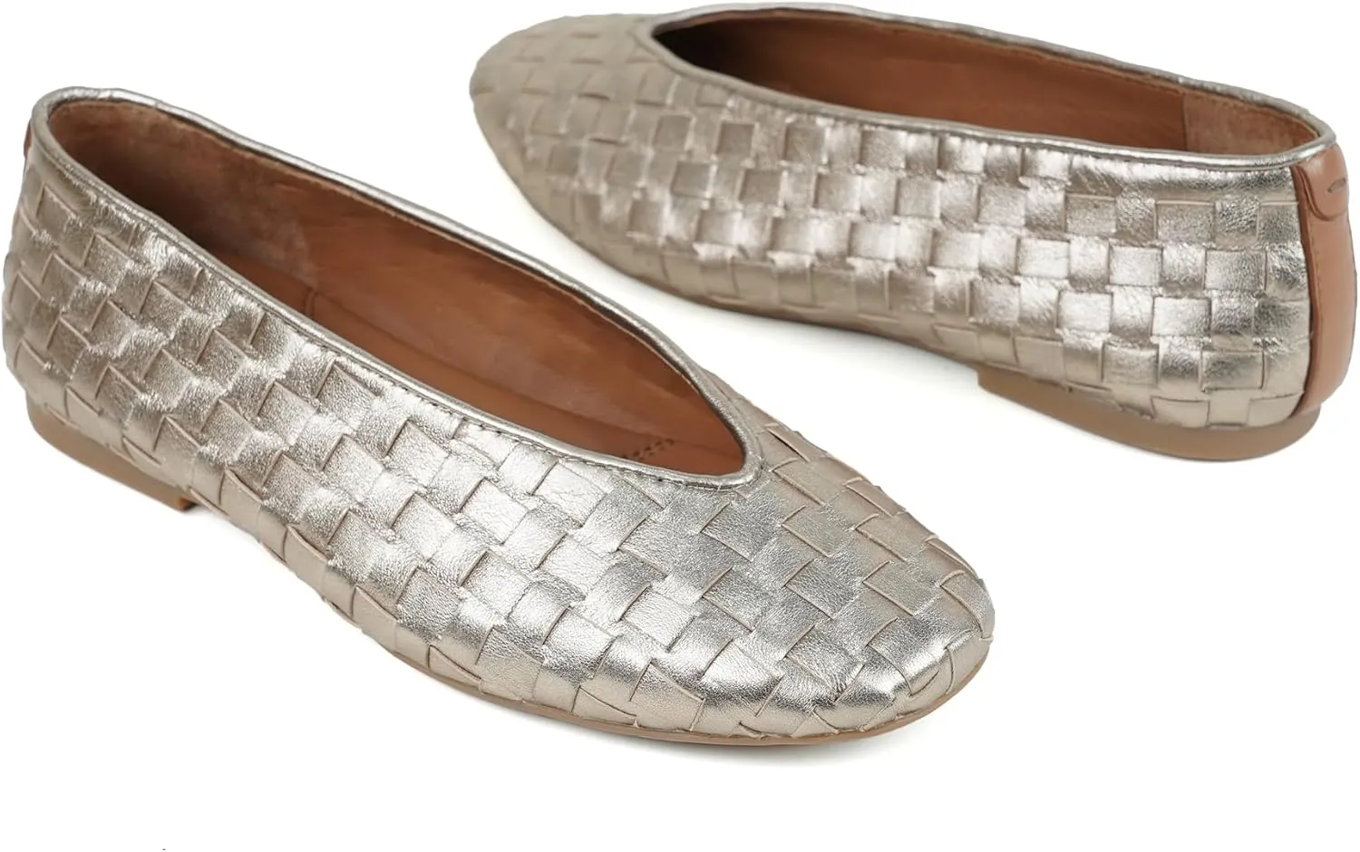 Gentle Souls by Kenneth Cole Women's Willow Woven Ballet Flat