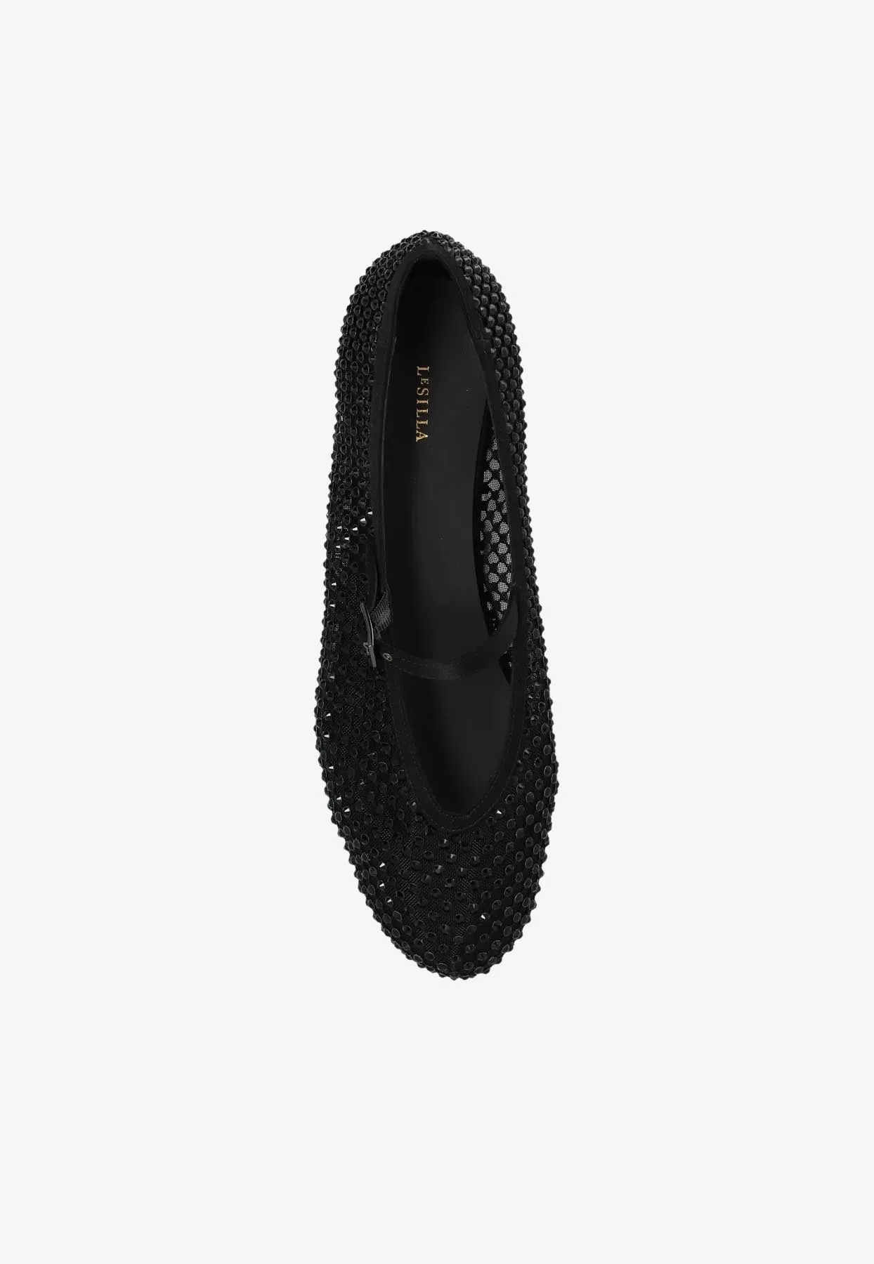 Gilda Crystal-Embellished Ballet Flats