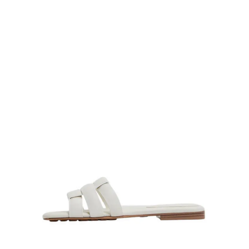 GOTOSANDAL FLAT SANDALS - WHITE