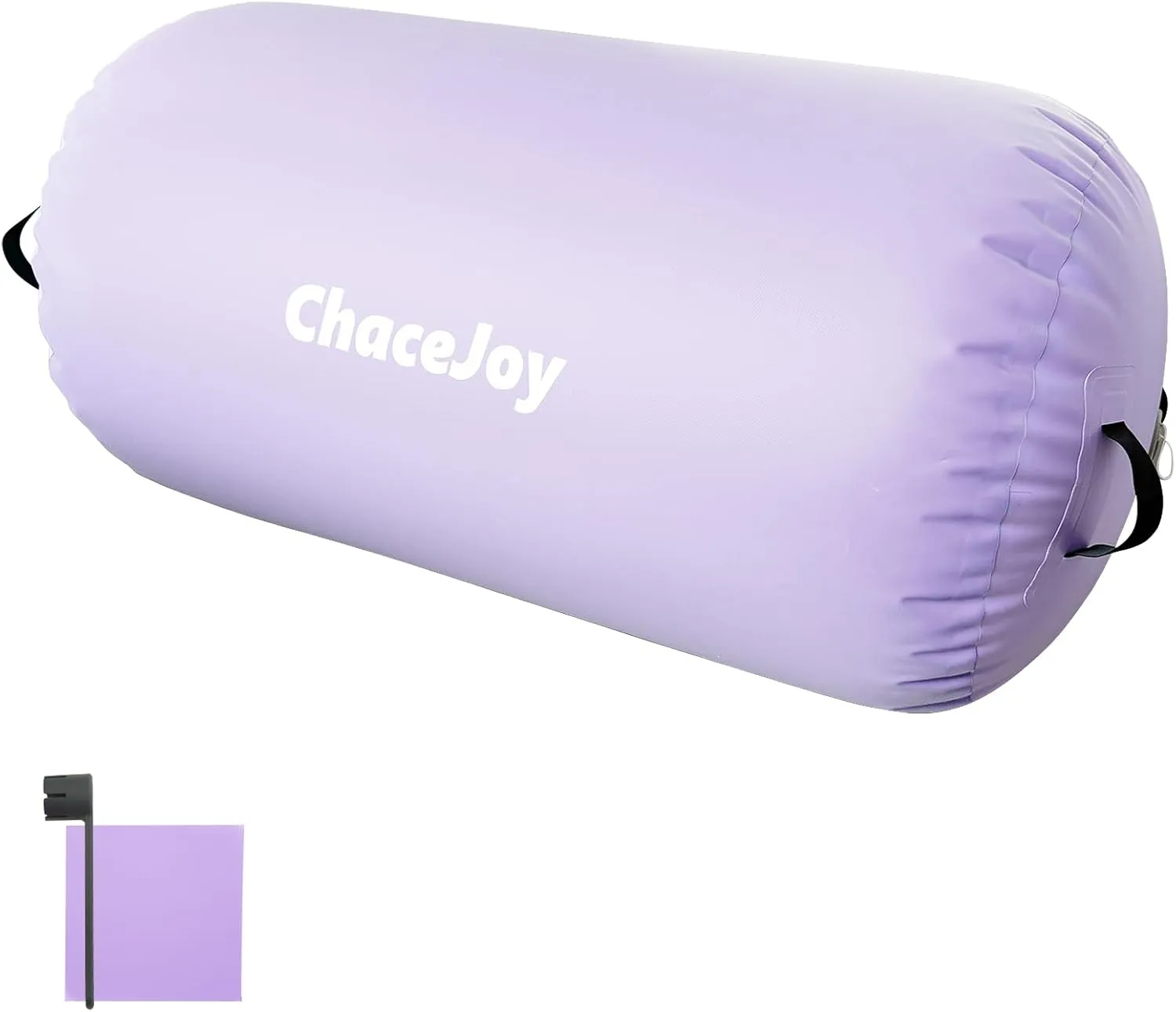 Gymnastics Air Barrel Inflatable Tumbling Roller for Cheerleading and Gymnastics Home Training Perfect for Back Handspring Practice Tumbling Drills Air Roller for Kids and Adults Includes Repair Kit