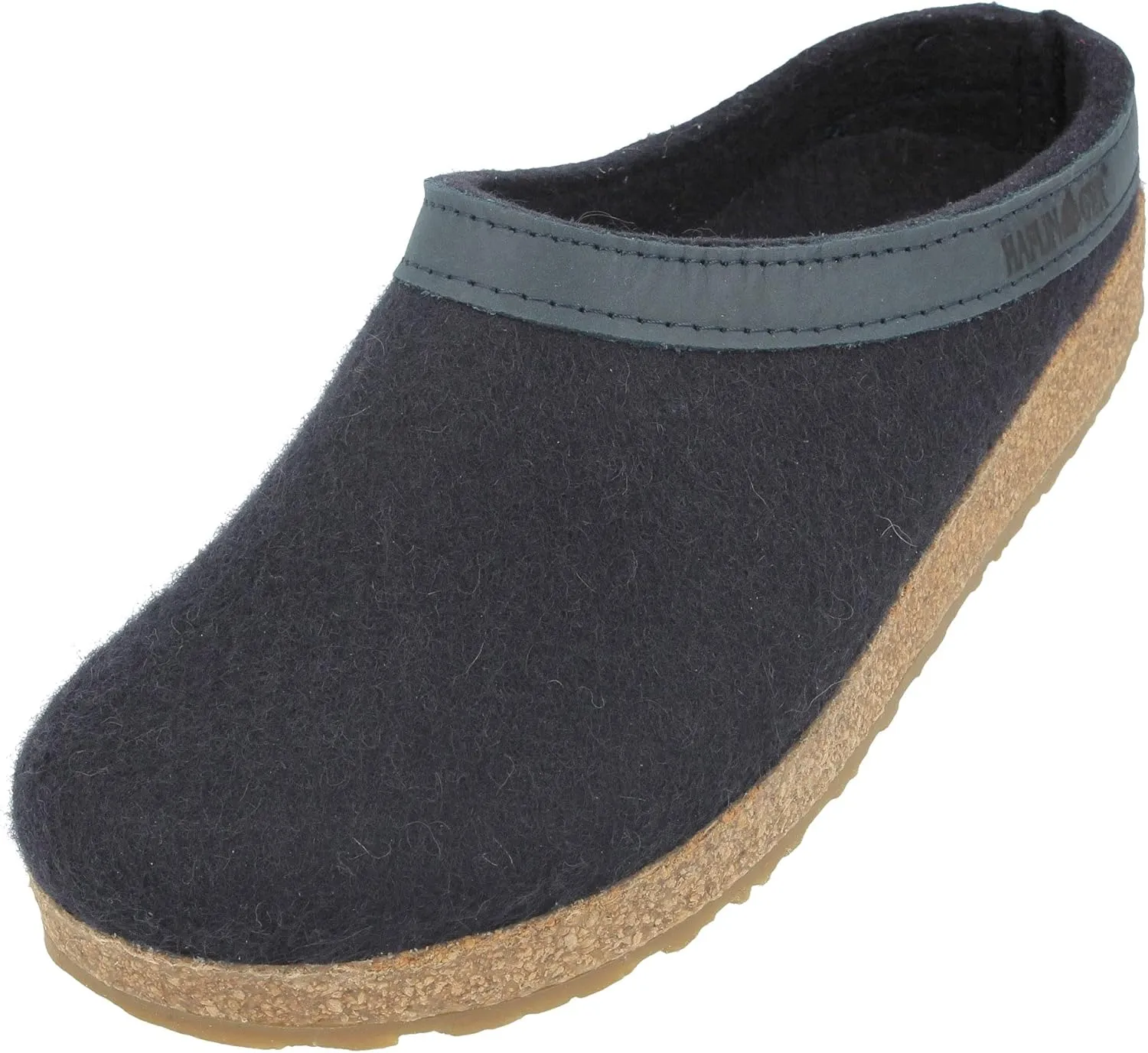 HAFLINGER Grizzly Torben 713001, Unisex Adult House Shoes Slippers, Size: 45 EU, Colour: Blue, 11 AU