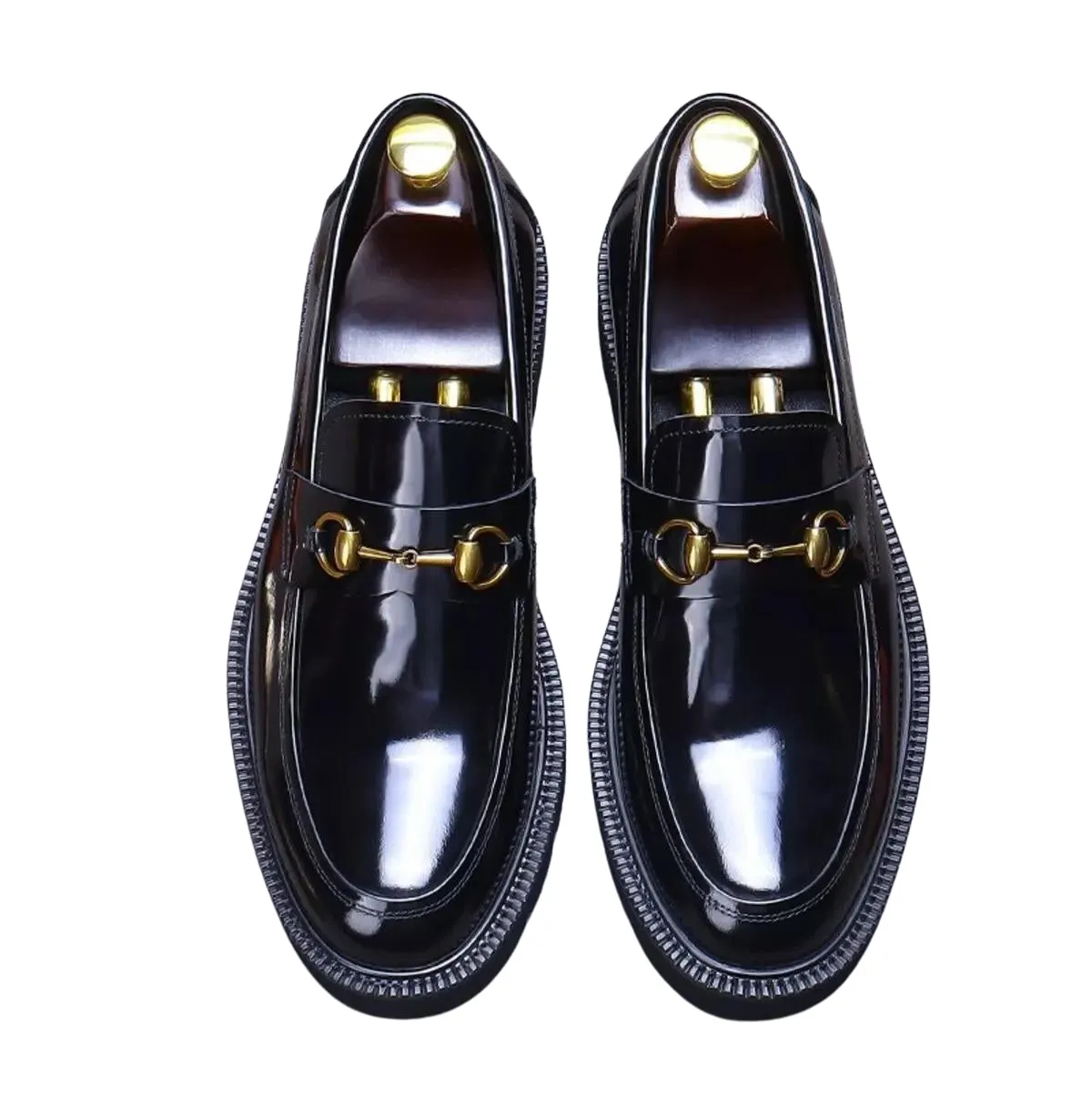 Handmade Premium Leather Bit Dress Shoes