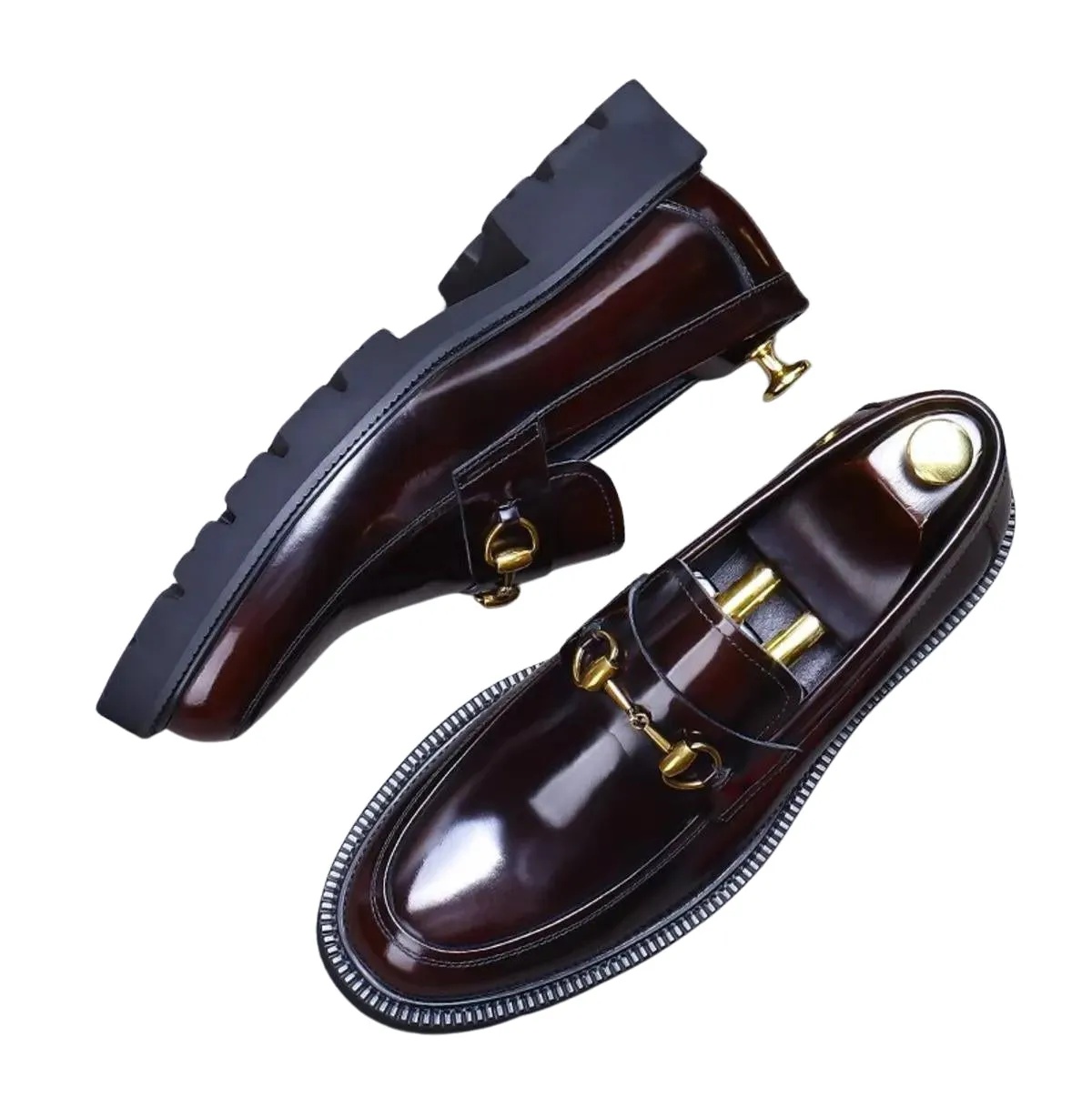 Handmade Premium Leather Bit Dress Shoes