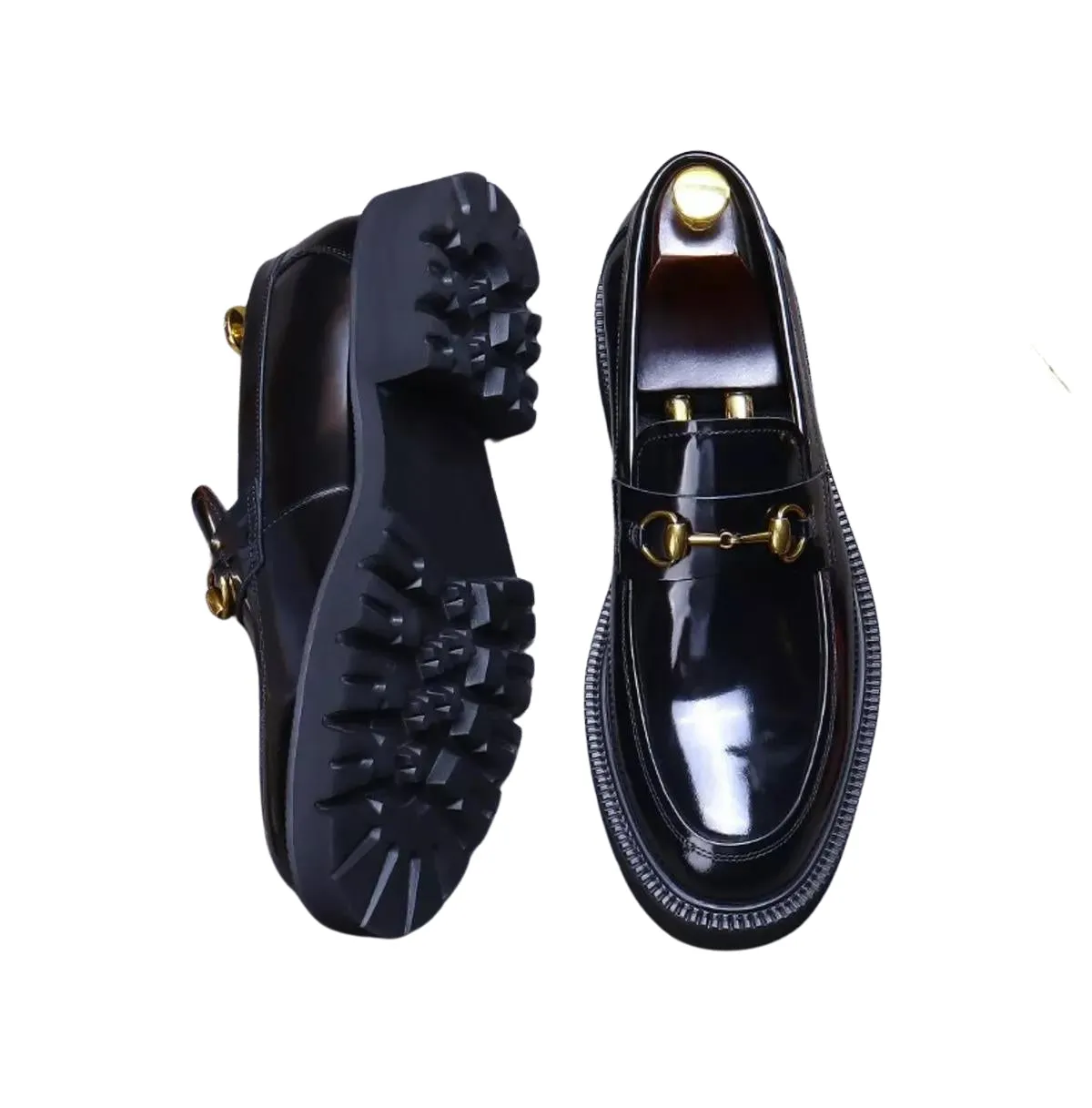 Handmade Premium Leather Bit Dress Shoes