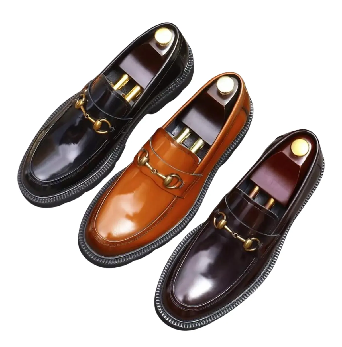 Handmade Premium Leather Bit Dress Shoes