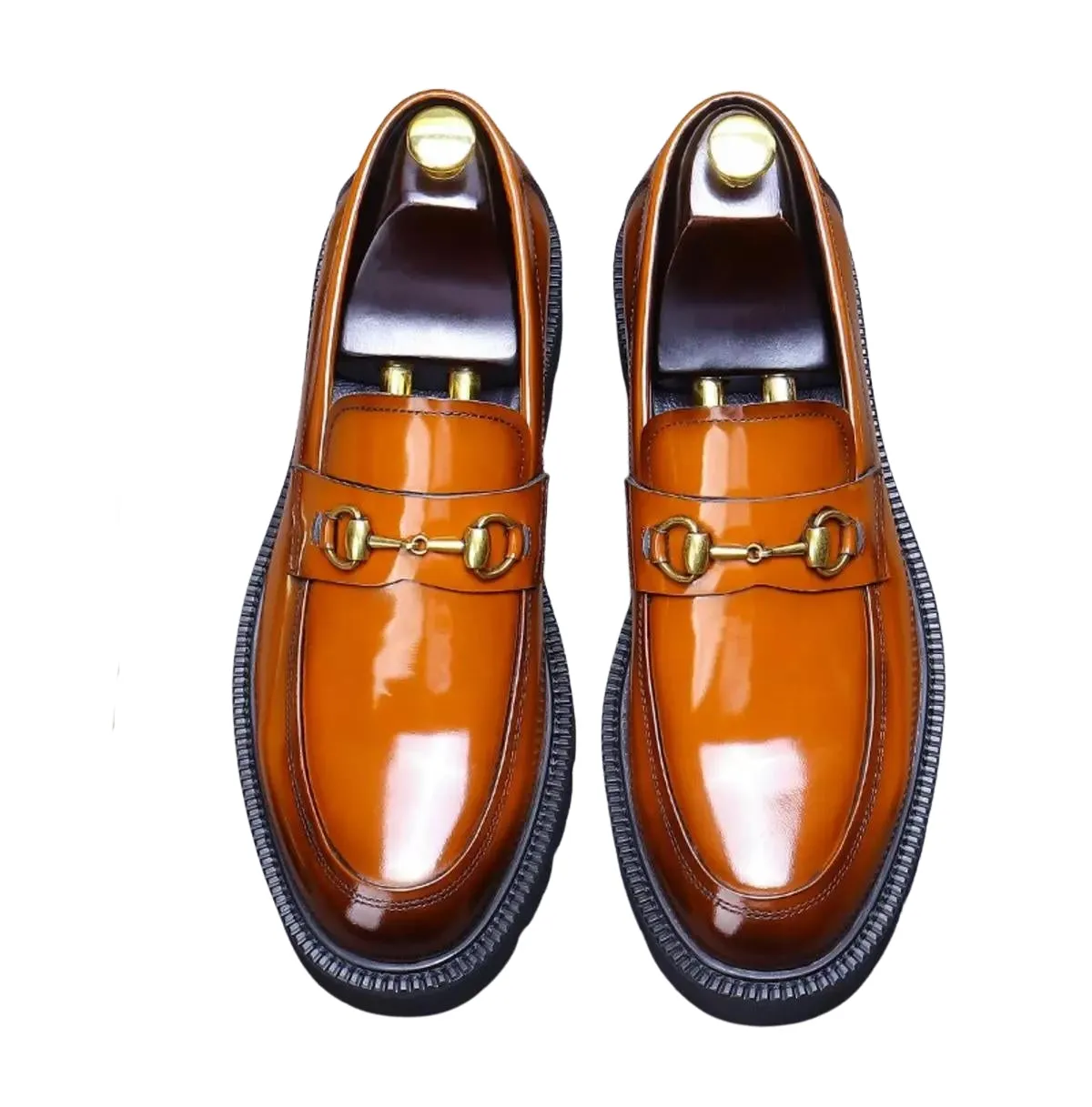 Handmade Premium Leather Bit Dress Shoes