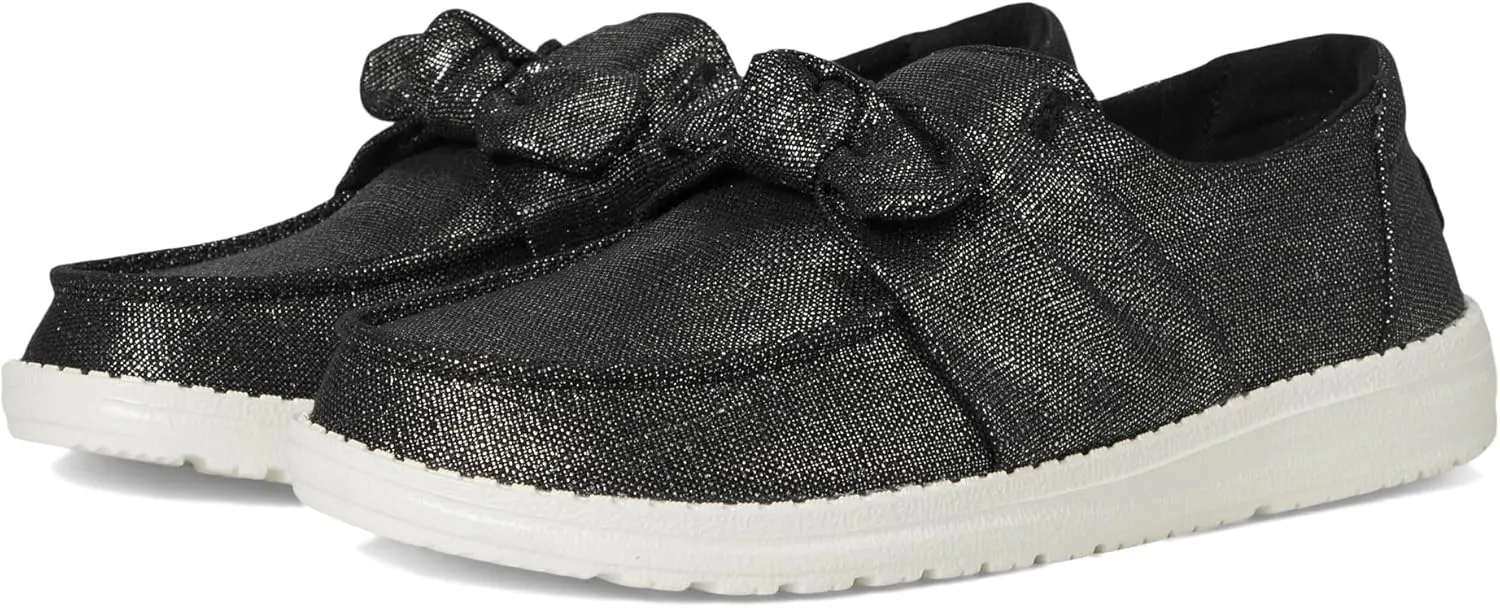 Hey Dude Women's Wendy Bow Shimmer Loafer