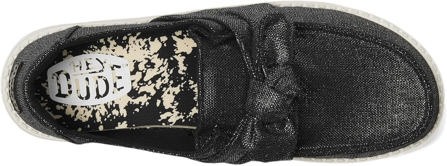 Hey Dude Women's Wendy Bow Shimmer Loafer