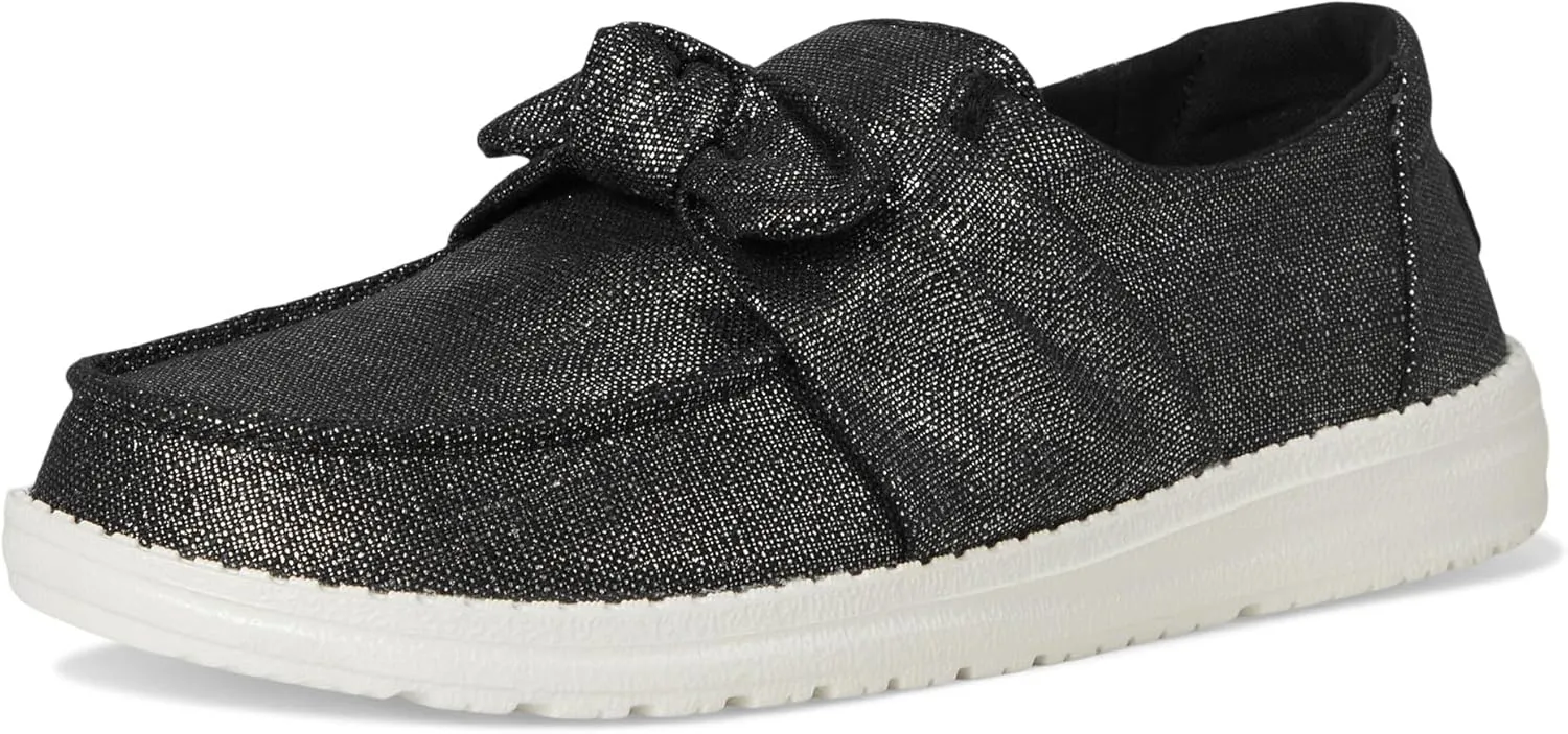 Hey Dude Women's Wendy Bow Shimmer Loafer