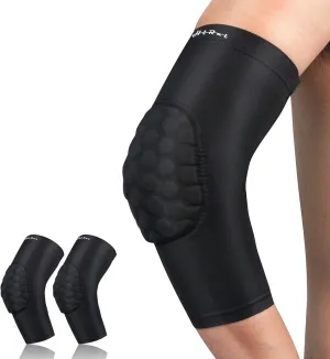 HiRui Elbow Pads for Teenagers Men and Women - Basketball Baseball Elbow Brace for Collision Avoidance and Support