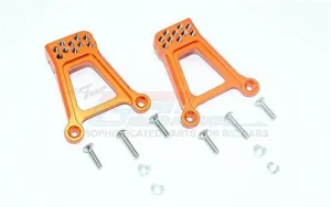 HPI Venture FJ Cruiser Upgrade Parts Aluminum Adjustable Rear Damper Mount - 1Pr Set Orange
