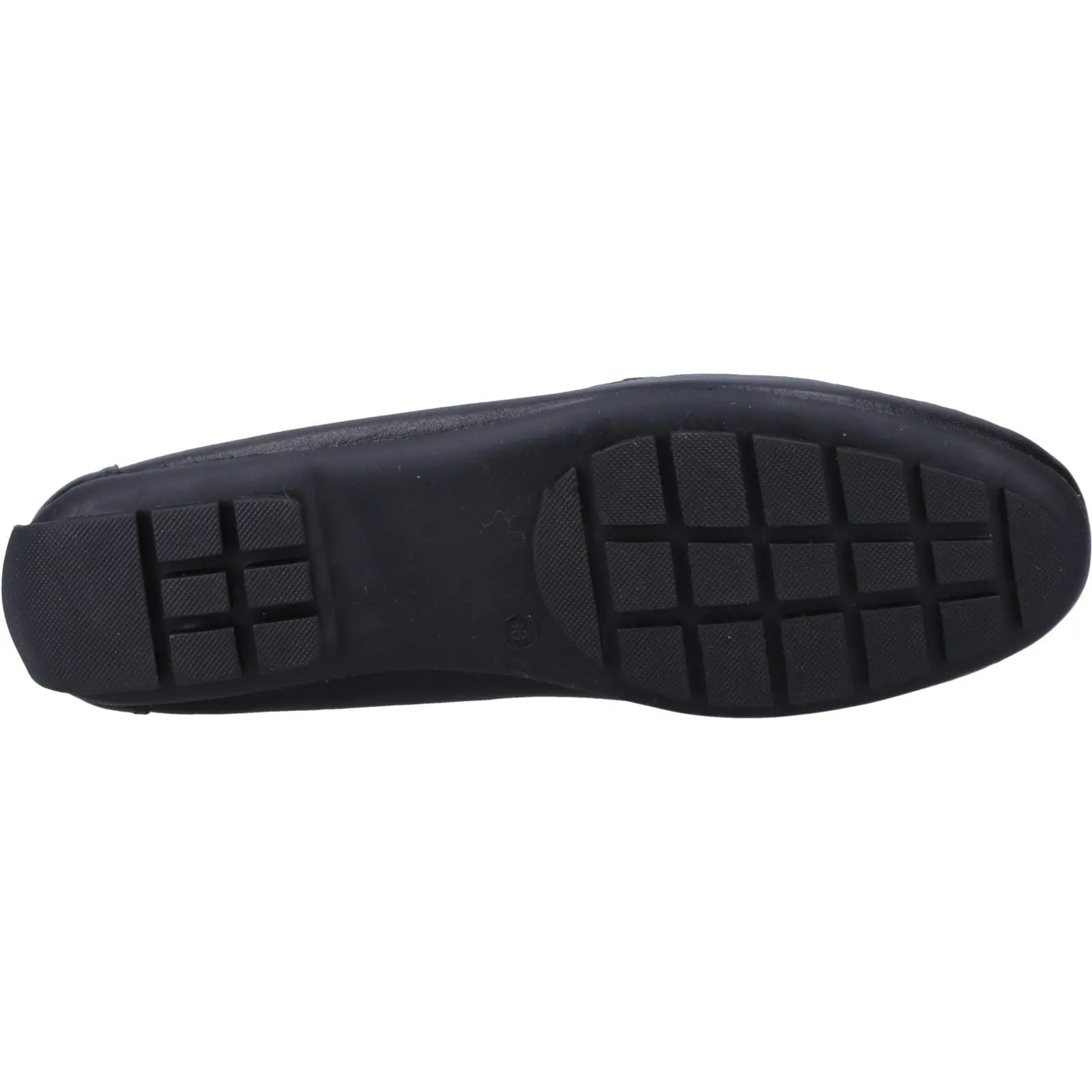 Hush Puppies Eleanor Leather Women's Black Loafers