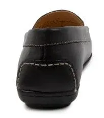 Hush Puppies Womens Renita II Black Leather Shoes