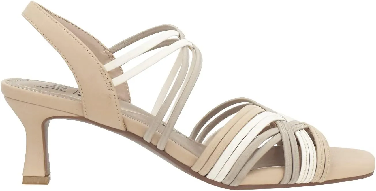 Impo Enya Stretch Dress Sandal with Memory Foam