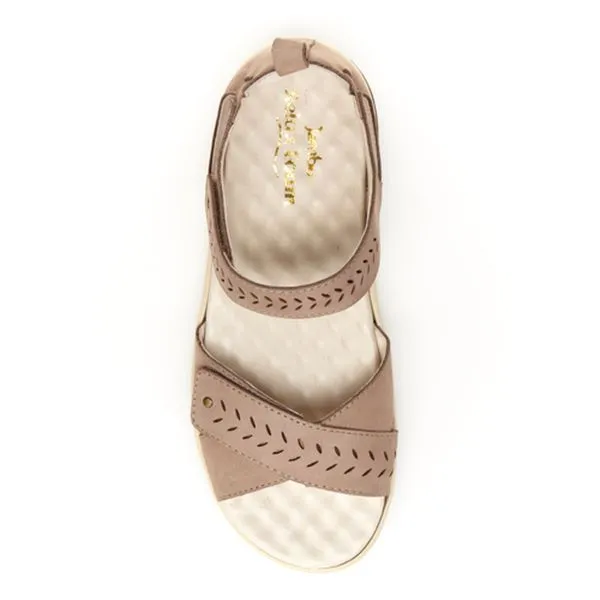 Jambu Taupe Sedona Womens Comfort Sandals SEDONA-TAUPE