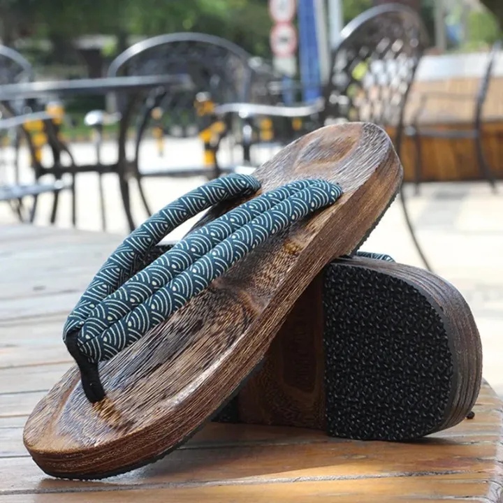 Japanese Wooden Non-Slip Sandal