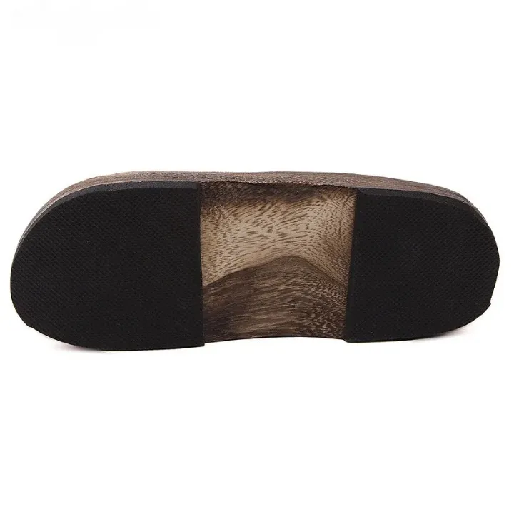 Japanese Wooden Non-Slip Sandal