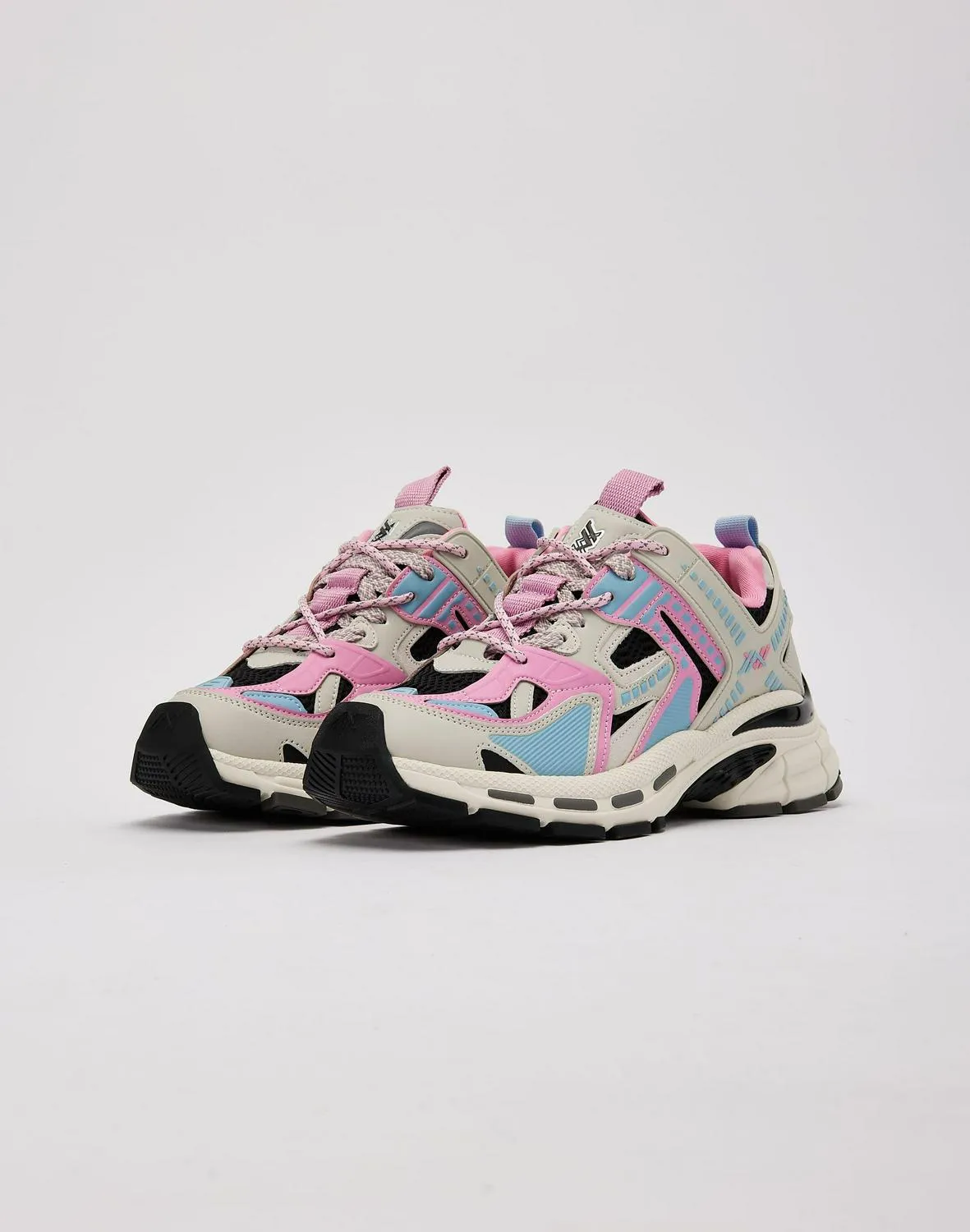 Javi Emerge Pink Blue Black White Grey Sneaker Shoe Trainer