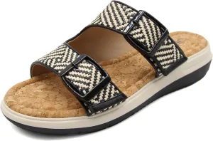 JBU Women's Fashion Wedge Sandal