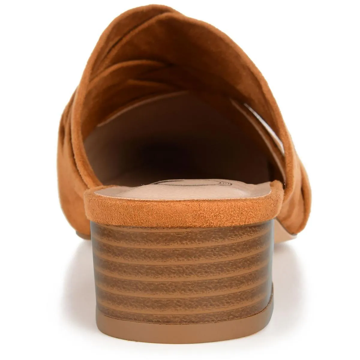 Journee Collection Womens Kalida Pointed Toe Slip On Mule Sandals