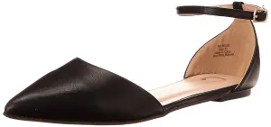 Journee Collection Women's REBA Ballet Flat, Black, 9