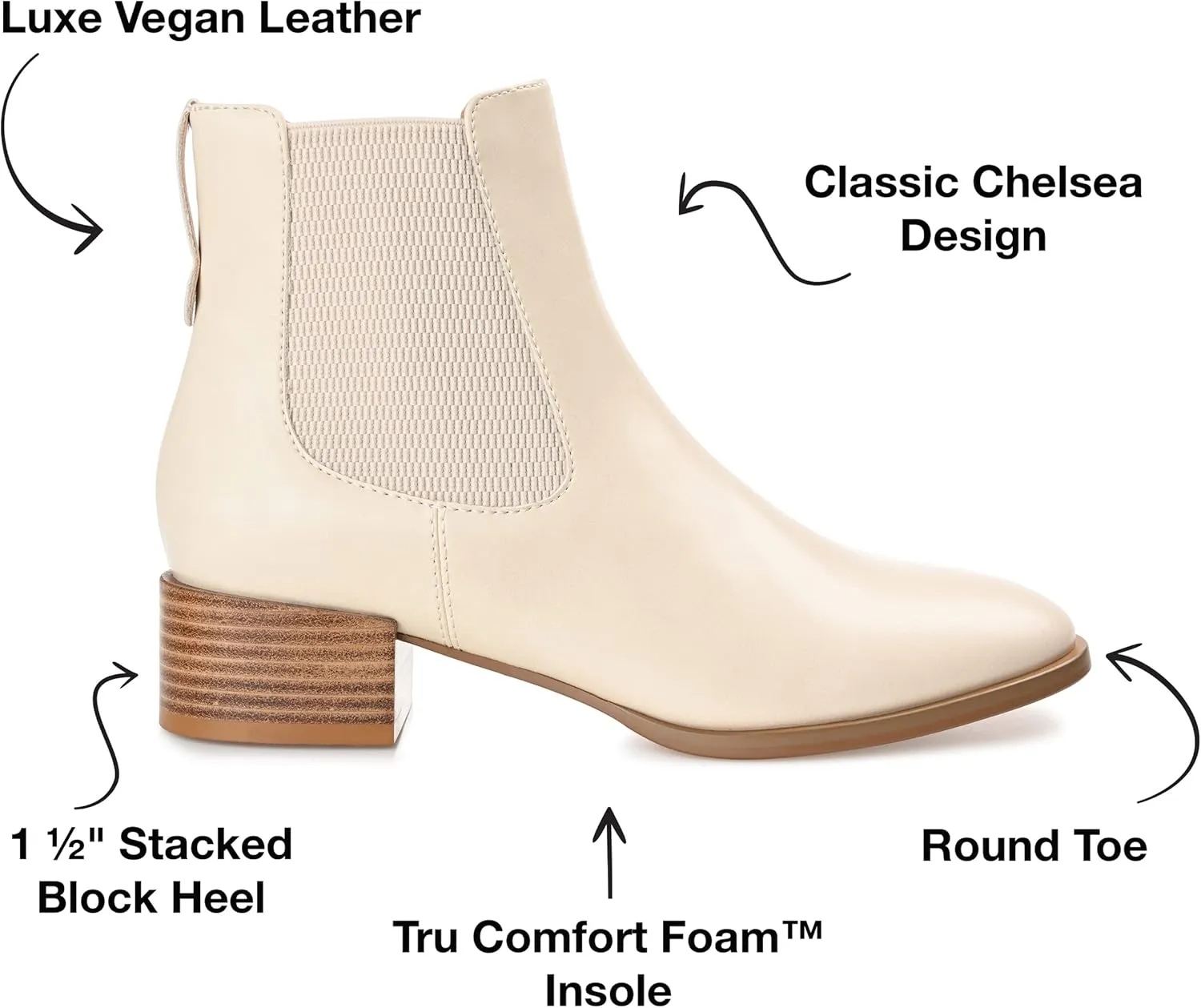 Journee Women's Comfort Foam Chayse Booties