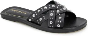 Kenneth Cole Women's Jula Stud Flat Sandal