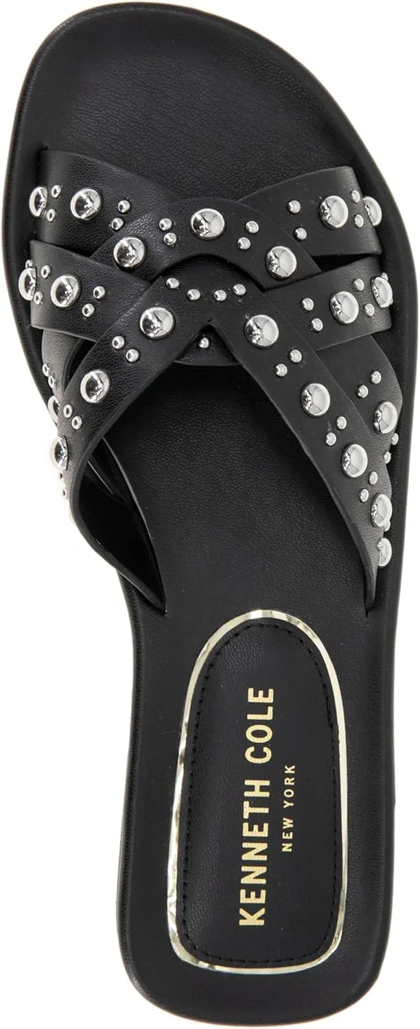 Kenneth Cole Women's Jula Stud Flat Sandal