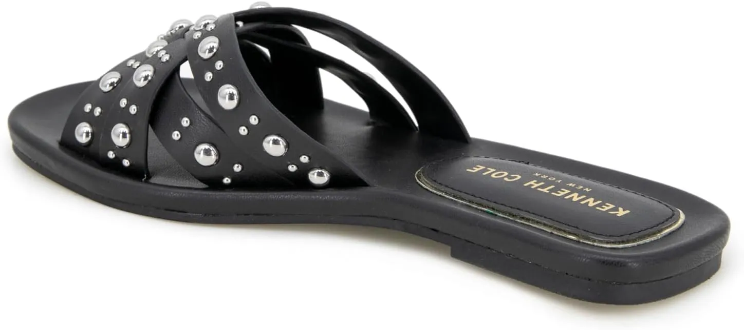 Kenneth Cole Women's Jula Stud Flat Sandal