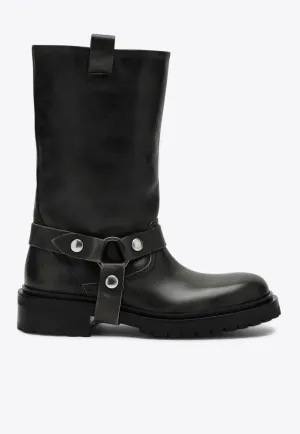Kurt Vintage Leather Boots