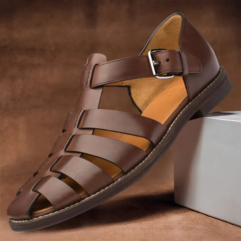 Kyle | Durable Non-Slip Flat Sandals for Men
