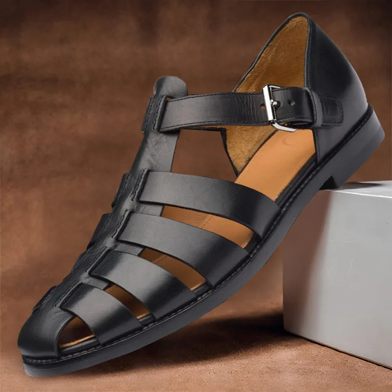 Kyle | Durable Non-Slip Flat Sandals for Men