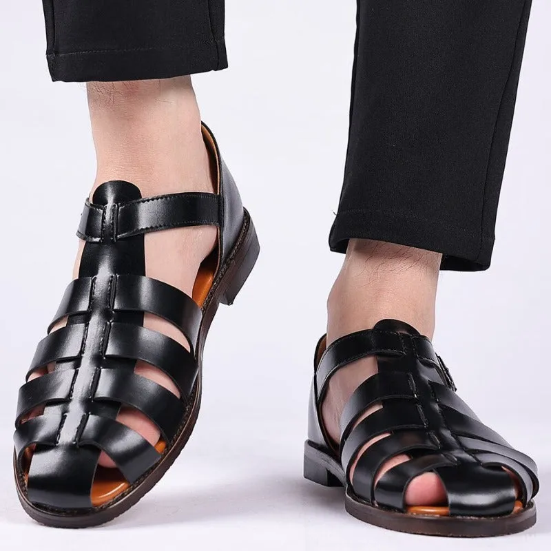Kyle | Durable Non-Slip Flat Sandals for Men