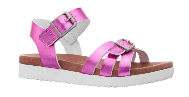 Lacey Dark Pink Metallic