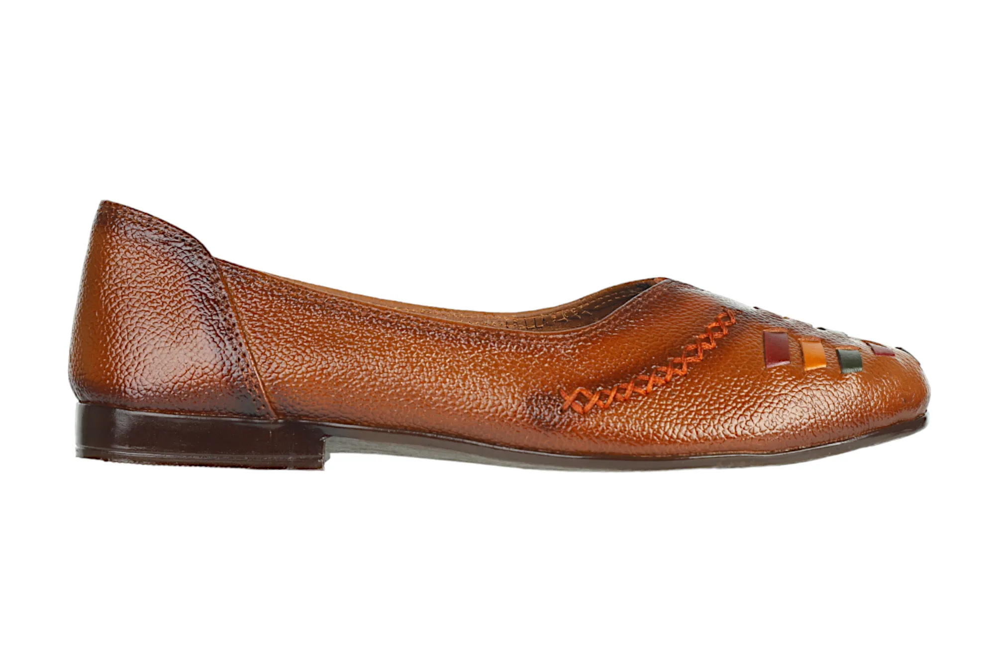 LADIES FLAT LEATHER BELLY 996063