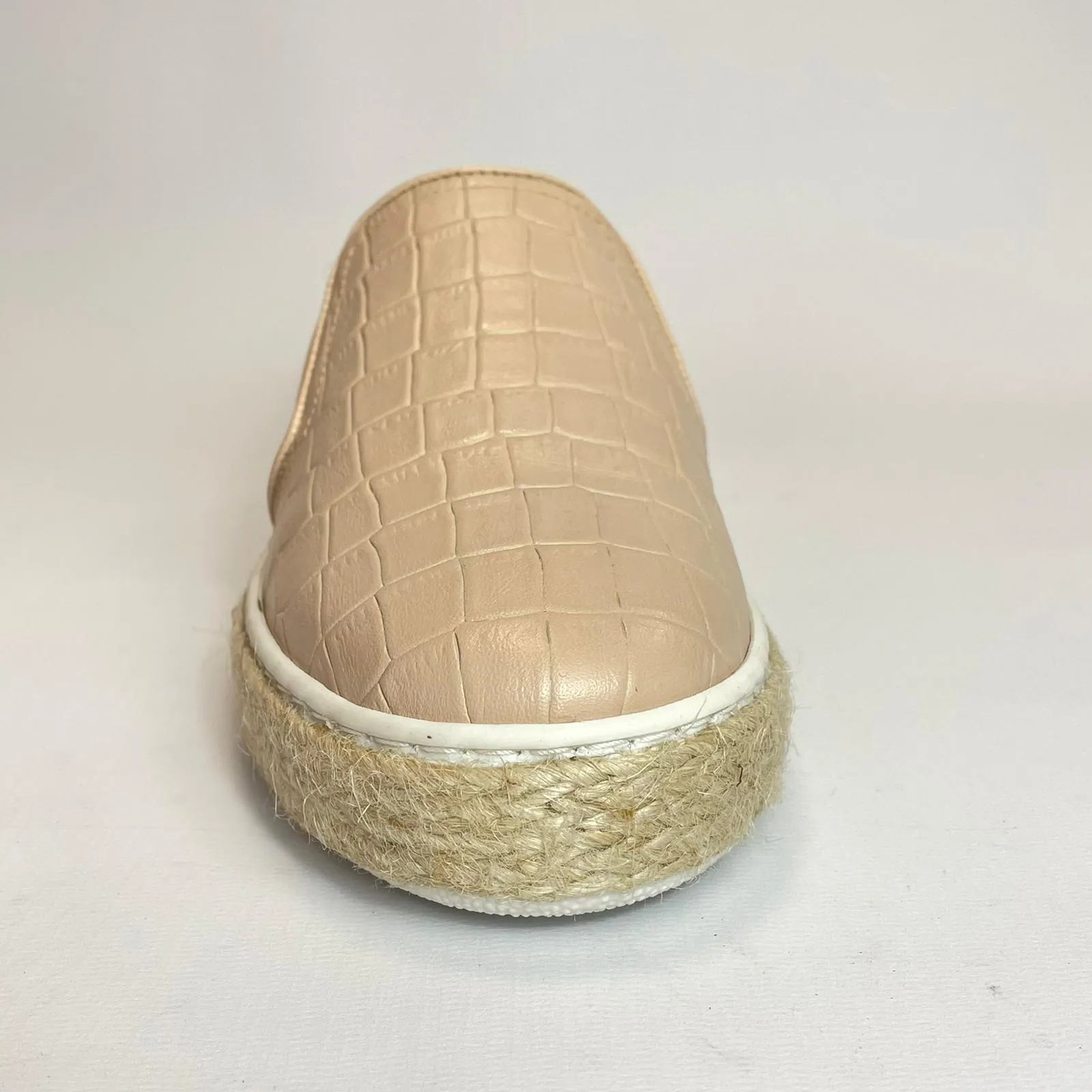 L.K.Bennett Women’s Juliana Leather Flatform Ladies Trainers Beige